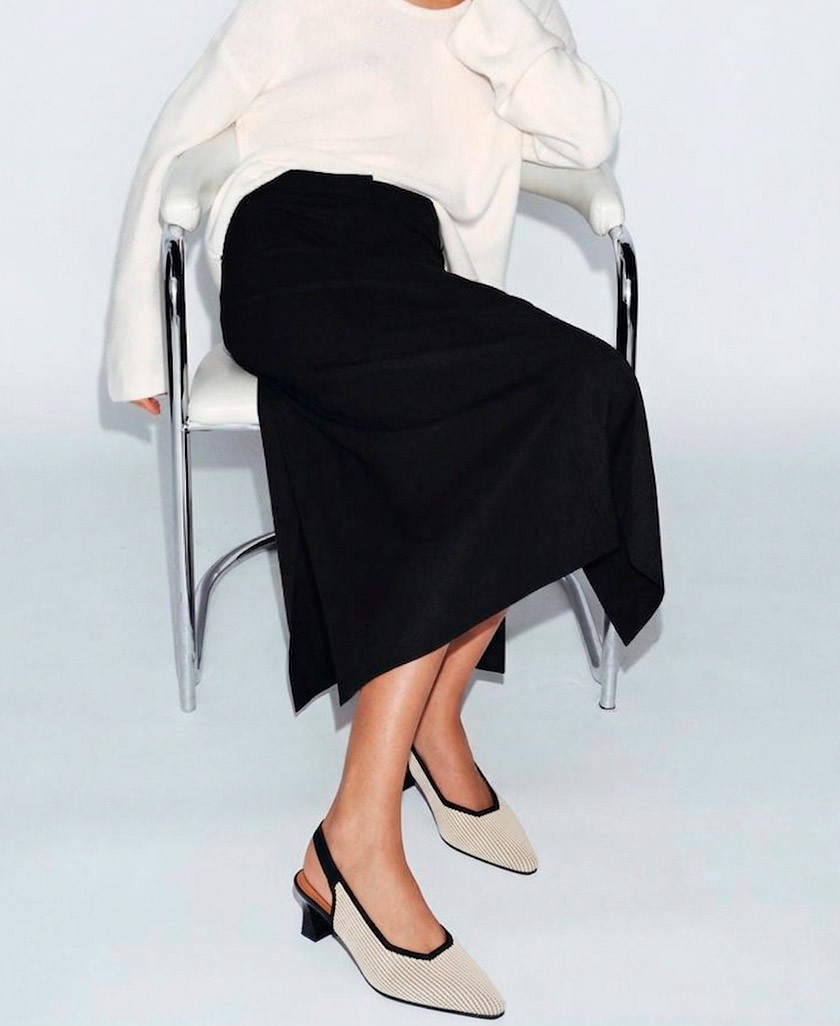 Miss Elastic 75065 geometric-heel court shoes