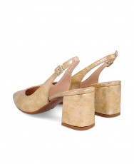 Zapato destalonado metalizado Patricia Miller 5532F