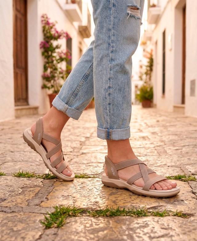 Sandalias Skechers Reggae Slim 163460