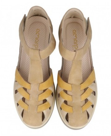 Amarpies AMD30029 closed-toe wedge sandals