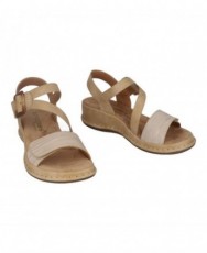 Sandalias con cuña hebilla Amarpies ABZ30207