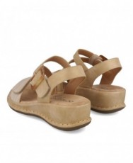 Sandalias con cuña hebilla Amarpies ABZ30207