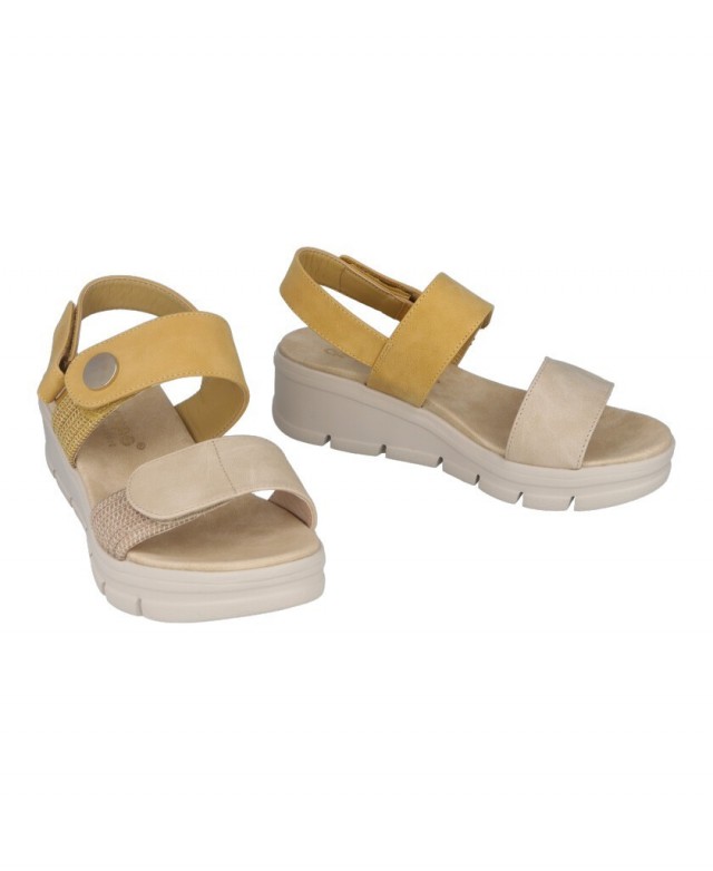 Sandalias mujer con cuña Amarpies ABZ30135