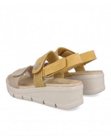 Sandalias mujer con cuña Amarpies ABZ30135