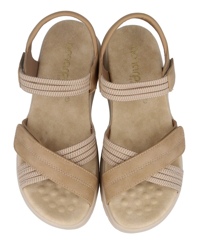 Sandalias cintas cruzadas Amarpies ABZ30159