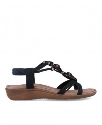 Sandalias con elástico Amarpies ABZ28685