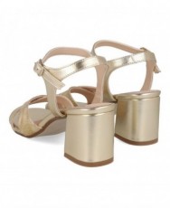 Patricia Miller 7092F metallic heeled sandals