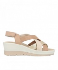 Sandalias de tiras con cuña ligera Imac 108280