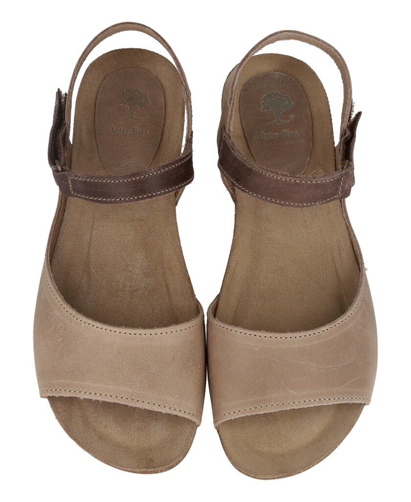 Sandalias planas de piel Inter-Bios 4458