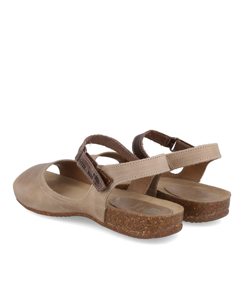 Sandalias planas de piel Inter-Bios 4458