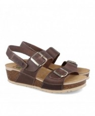 Sandalias de cuña con hebillas Inter-Bios 5812