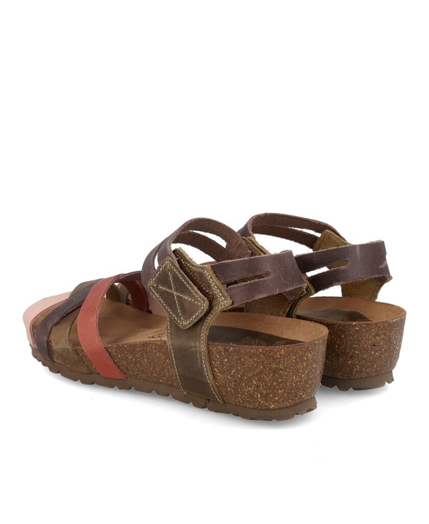 Sandalias casual de cuña Inter-Bios 5338