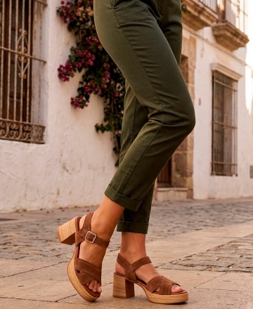 Sandalia casual con plataforma Catchalot T-145761