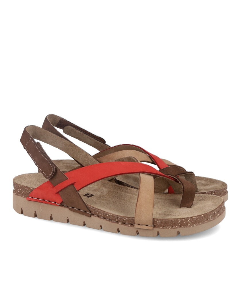Sandalias planas de tiras Walk&Fly 8580 51000