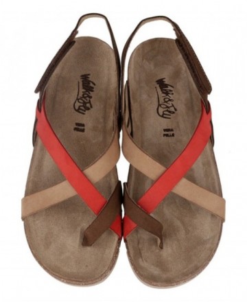 Walk&Fly 8580 flat strappy sandals 51000