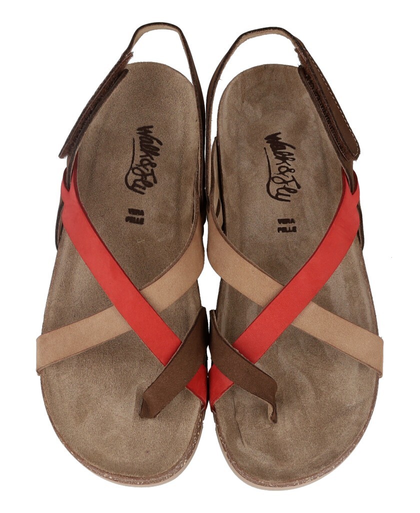 Walk&Fly 8580 flat strappy sandals 51000