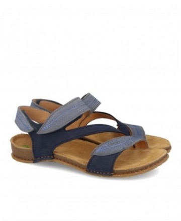 El Naturista Panglao 5810S flat leather sandals