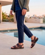 Sandalias de piel con velcro Imac 753071.3474.017