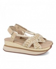 Gioseppo Ugunja embroidered wedge sandals