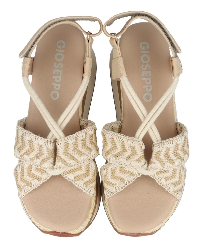 Gioseppo Ugunja embroidered wedge sandals