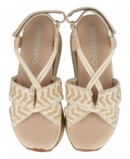 Gioseppo Ugunja embroidered wedge sandals