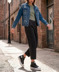 Victoria zapatillas 1061107 botín vegan negro
