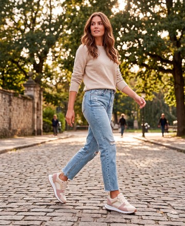 Zapatilla con cuña interior Skechers Runway