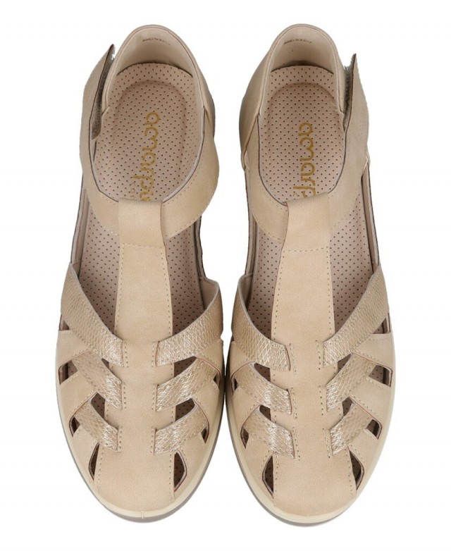 Sandalias cuña baja Amarpies AMD30029