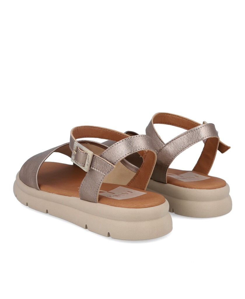 Tambi Iris 600 Metallic Platform Sandals