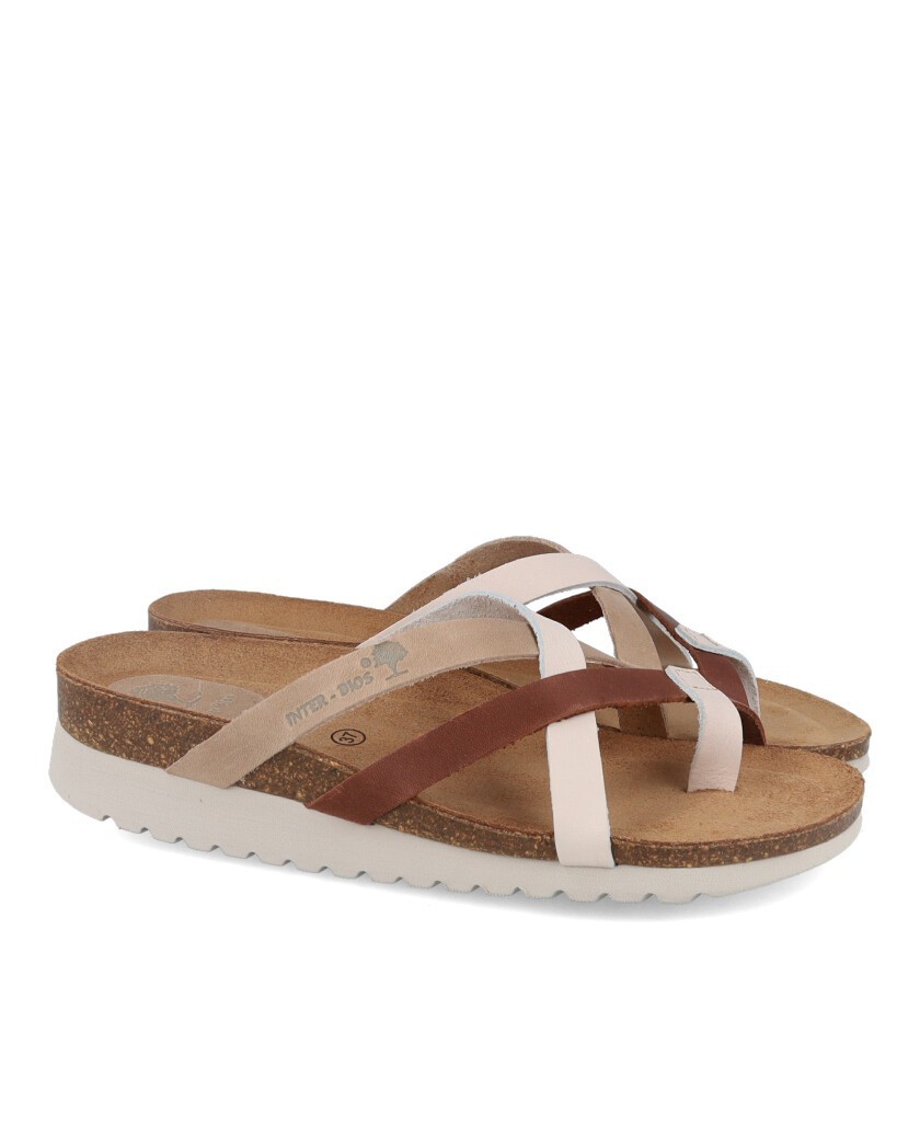 Sandalias destalonadas Inter-Bios 7113-MG