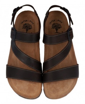 Sandalias hombre con hebilla Inter-Bios 9557-SM