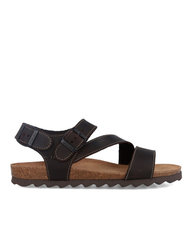 Inter-Bios 9557-SM men's buckle sandals