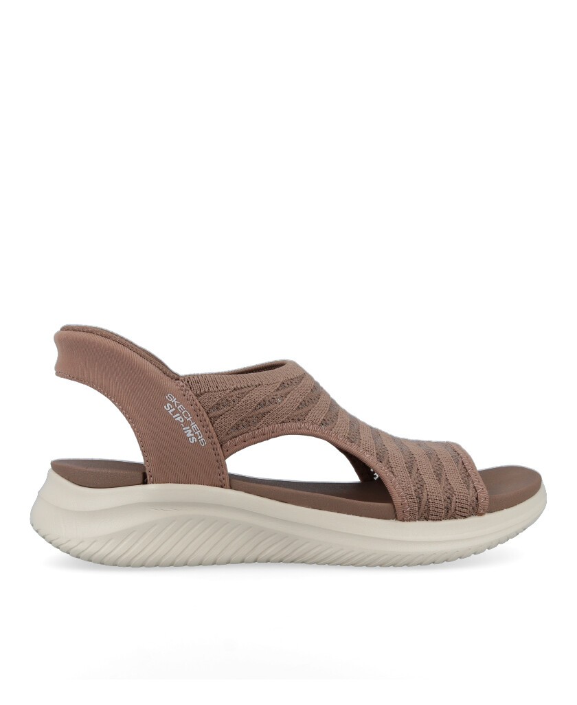 Sandalia Marrón Skechers Slip-Ins: Ultra Flex 3.0