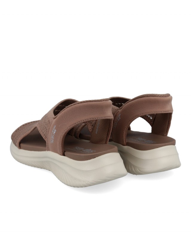 Sandalia Marrón Skechers Slip-Ins: Ultra Flex 3.0