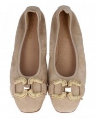 Catchalot Eastland beige ballet flats 5-2238-89