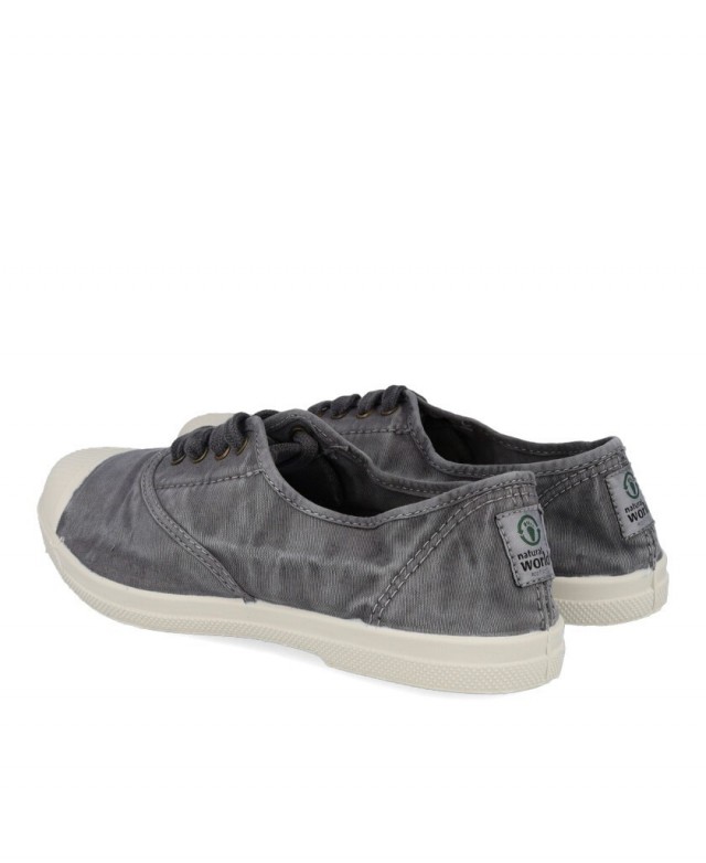 Zapatilla lona Natural World Old Lavanda 102E