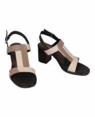 Catchalot 5225 taupe leather sandals