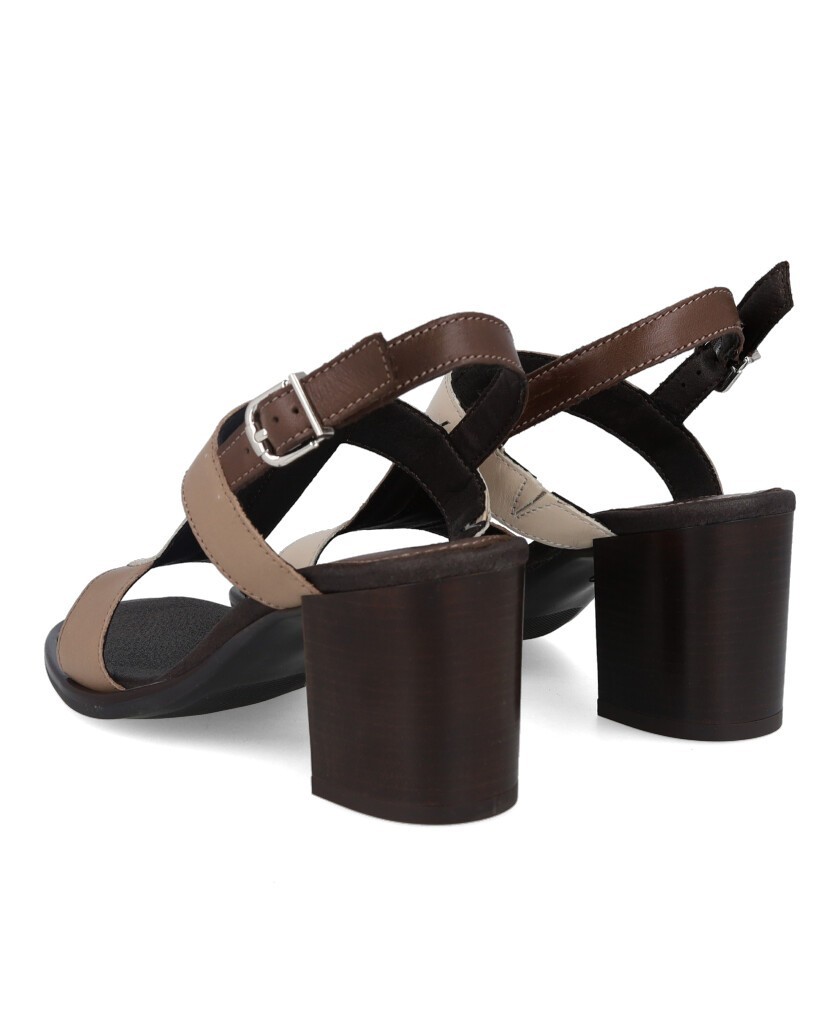 Catchalot 5225 taupe leather sandals