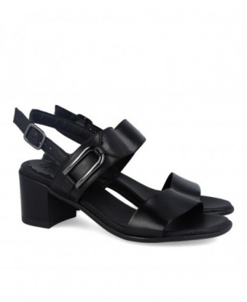 Catchalot 2521 black heeled sandals