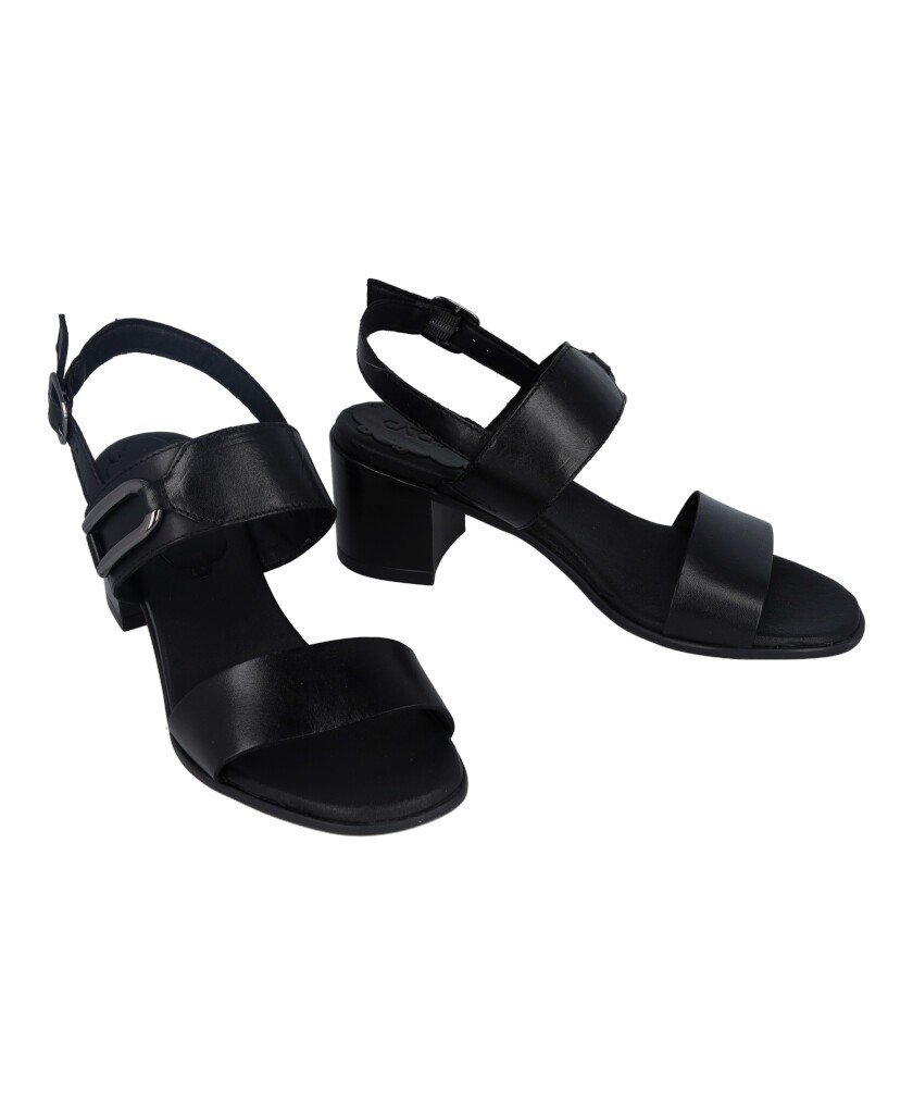 Sandalias negras de tacón Catchalot 2521