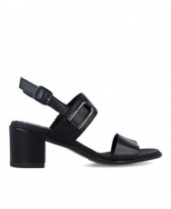Catchalot 2521 black heeled sandals