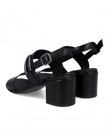 Catchalot 2521 black heeled sandals