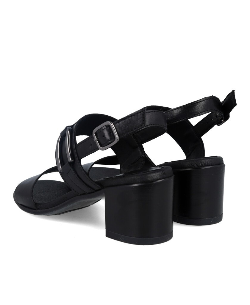 Catchalot 2521 black heeled sandals