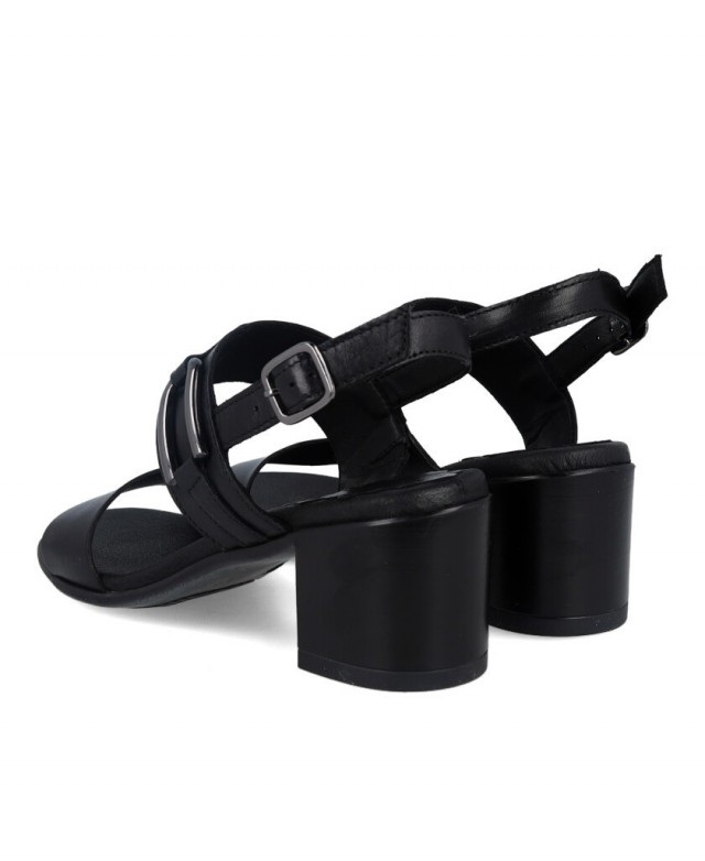 Sandalias negras de tacón Catchalot 2521