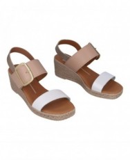 Sandalias de cuña con hebilla Tambi Lua 710