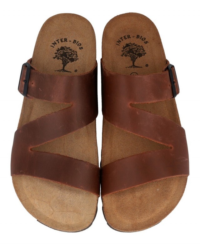 Sandalias Bio de hombre Inter-Bios 9553-Sierra
