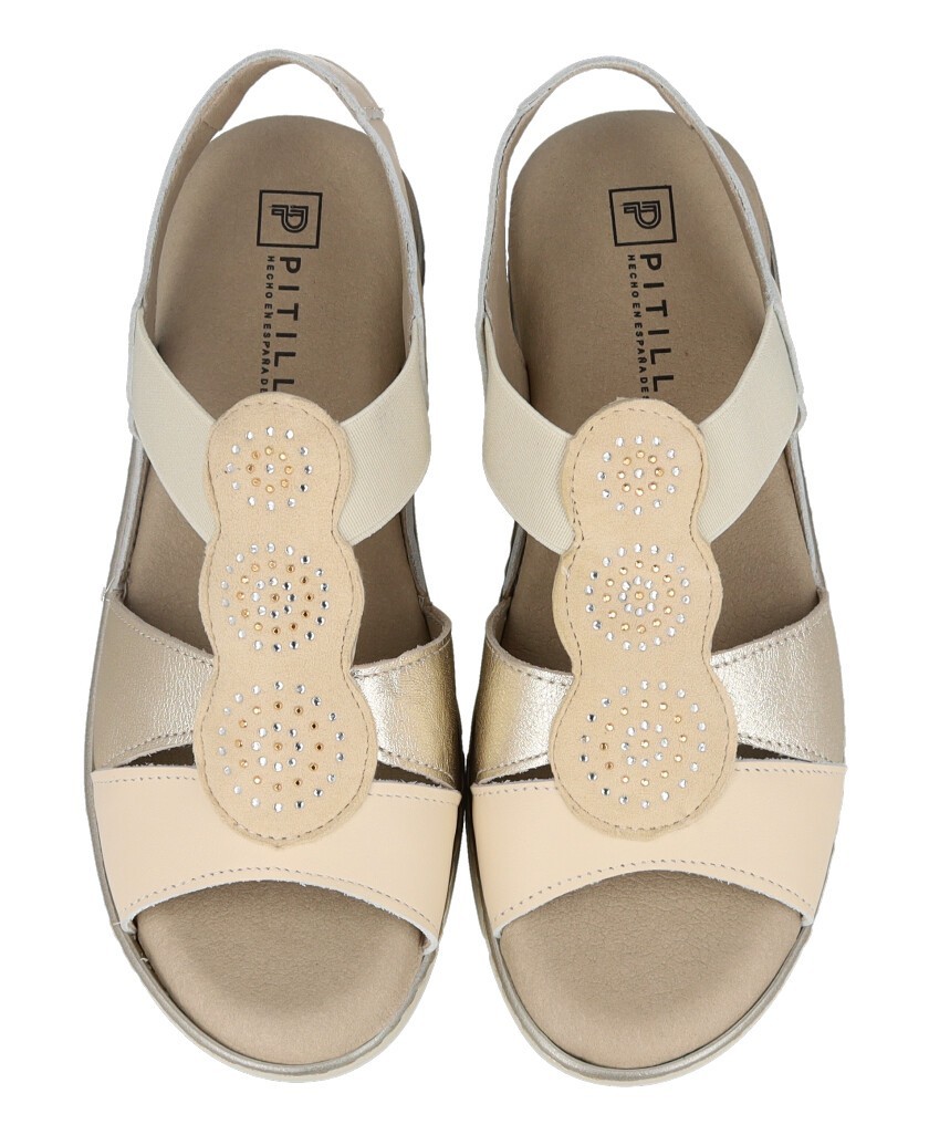 Sandalias de cuña baja Pitillos 11002