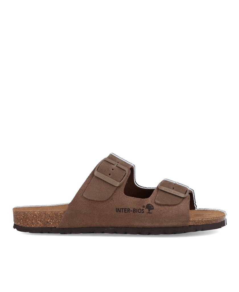 Sandalias de hebilla hombre Inter-Bios 9560