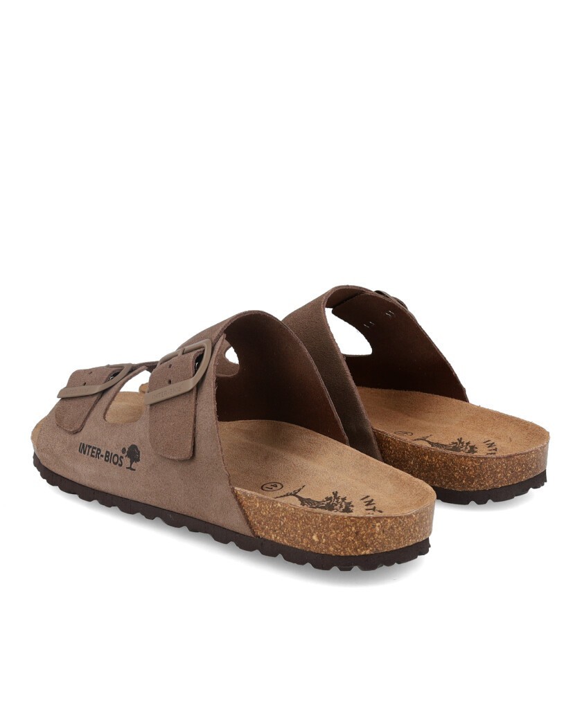 Sandalias de hebilla hombre Inter-Bios 9560