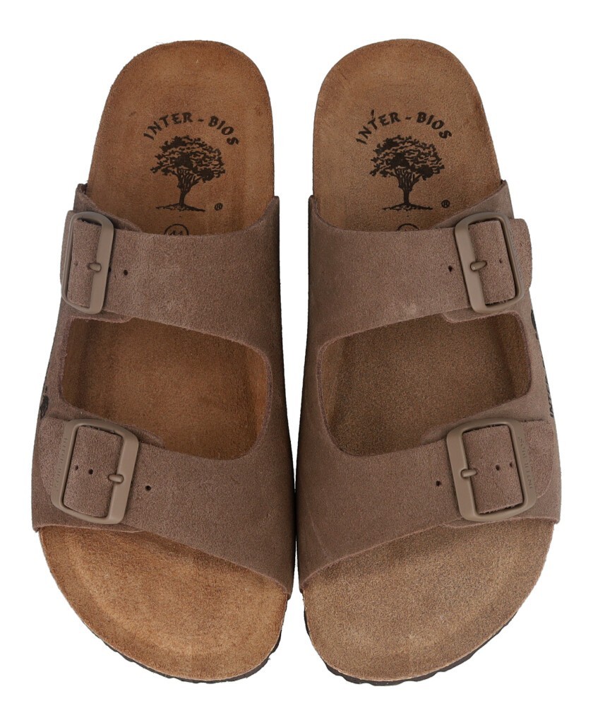 Sandalias de hebilla hombre Inter-Bios 9560